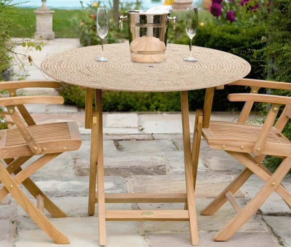 Tablecloth Polyester Elastic Edge – Wipeable Table Cover with 3D Retro Print