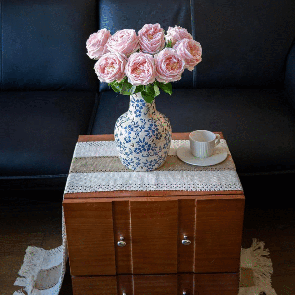 Artificial Roses Latex Real Touch Flowers