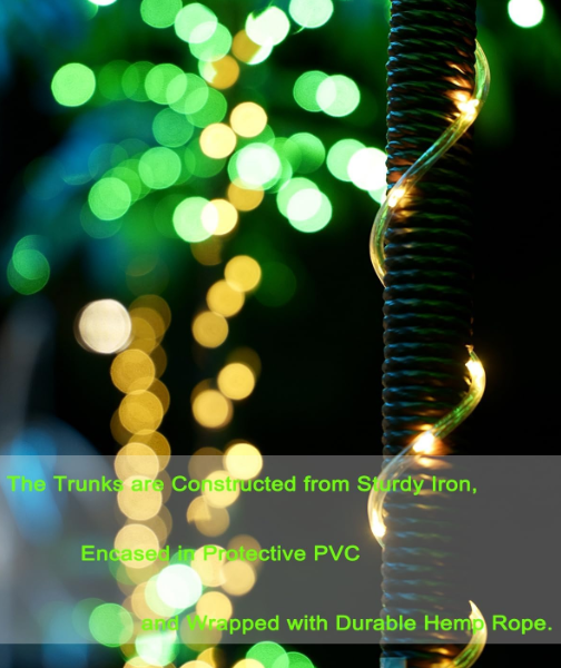 Artificial Palm Tree with LED Lights – Lighted Palm Tree - Image 2