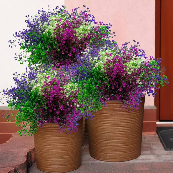 Fake Plants Outdoor – Weatherproof UV Resistant Artificial Flowers - Image 3
