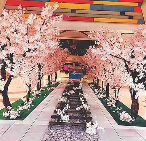 Artificial Cherry Blossom Tree – Realistic Silk Sakura Flowers