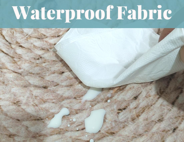 Tablecloth Polyester Elastic Edge – Wipeable Table Cover with 3D Retro Print - Image 3