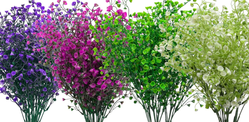 Fake Plants Outdoor – Weatherproof UV Resistant Artificial Flowers - Image 4